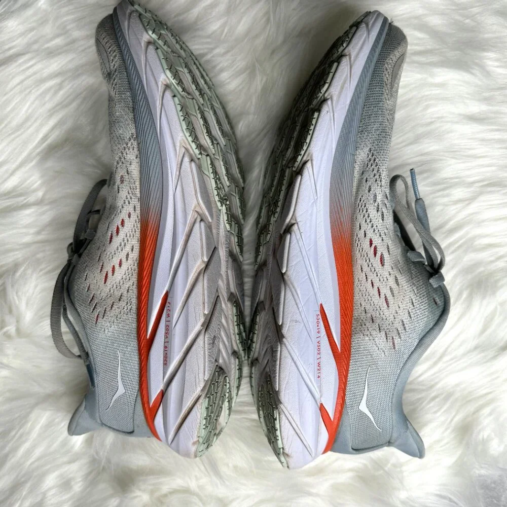 Hoka One One Clifton 8 Size 9.5 Blue Fog - Picture 10 of 14